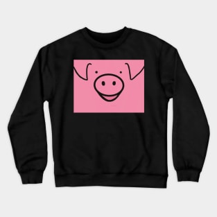 Pink Piggy Crewneck Sweatshirt